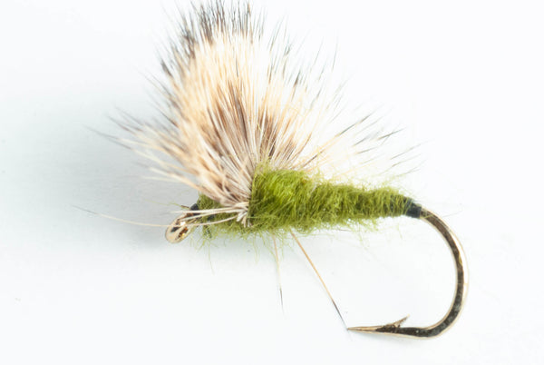 3 Pack Blue Wing Olive BWO Classic Dry Fly - Hook Size 20