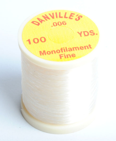 Danville Clear Monofilament Thread, Fine, Clear