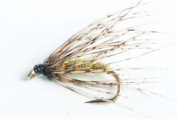 12 Flies BH Hares Ear Nymph/Wet Fly - Soft Hackle - Fly Fishing on Mustad  Hooks