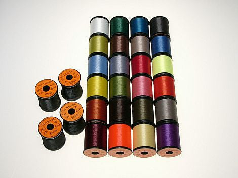 Fly Tying Thread 8/0 Waxed (26 Colors)