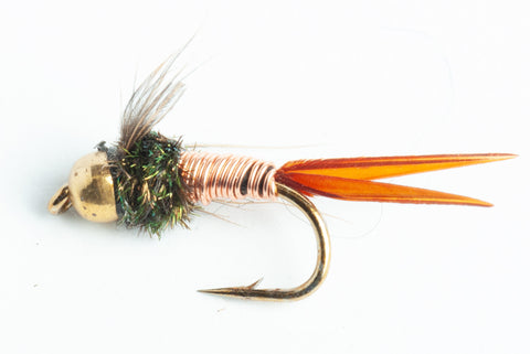 BWO COMP 520 Barbless Classic Jig Fly Hooks – Blue Wing Olive